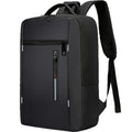 Commuter Waterproof Laptop Backpack Slim Splicing Design Computer Rucksack Lightweight Business Travel Daypack For Men