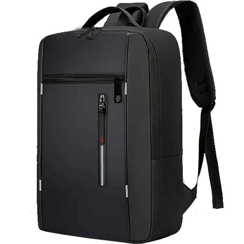 Commuter Waterproof Laptop Backpack Slim Splicing Design Computer Rucksack Lightweight Business Travel Daypack For Men