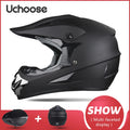 UCHOOSE Motorcycle Helmet Shark Motocross Off-Road Helm Children Moto Bike Accessories ATV Capacete De Moto Ike Downhill AM DH