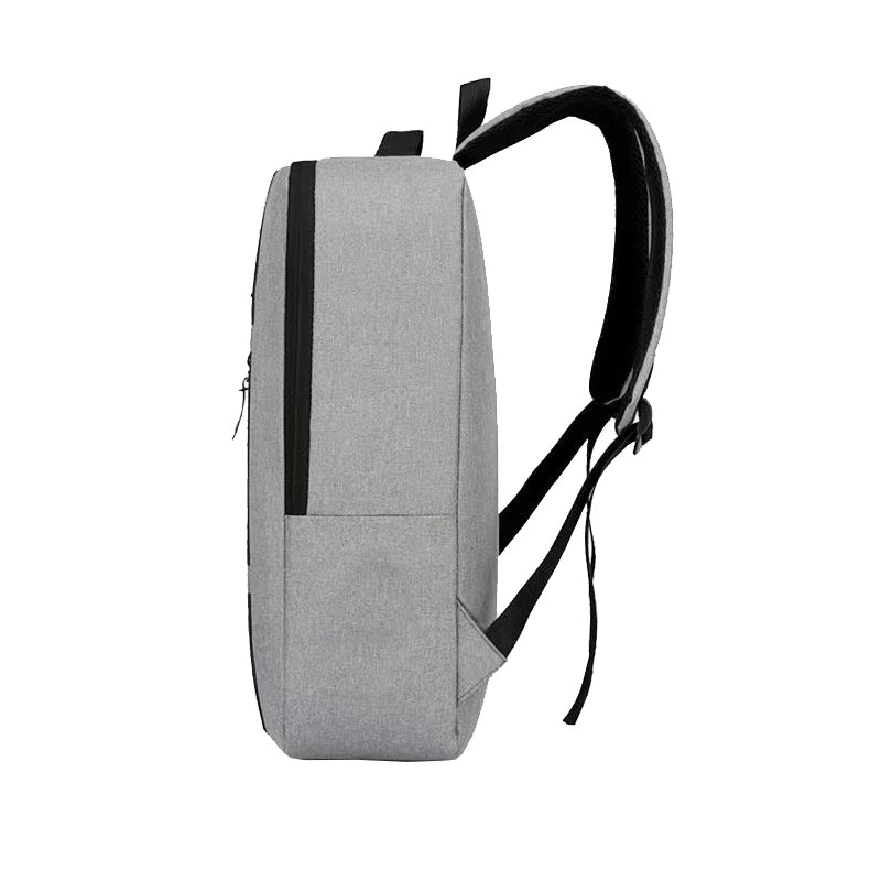 Commuter Waterproof Laptop Backpack Slim Splicing Design Computer Rucksack Lightweight Business Travel Daypack For Men