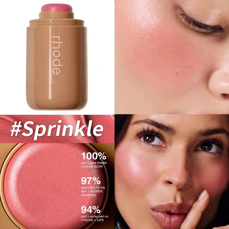 28 Colors Lip Gloss Beauty Non-stick Cup Moisturizing Lipstick Full Hydrating Shimmer Lip Balm Tint Daily Makeup Blush Eye Patch